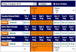 Availability calendar enhanced with pictures Availability calendar enhanced with pictures